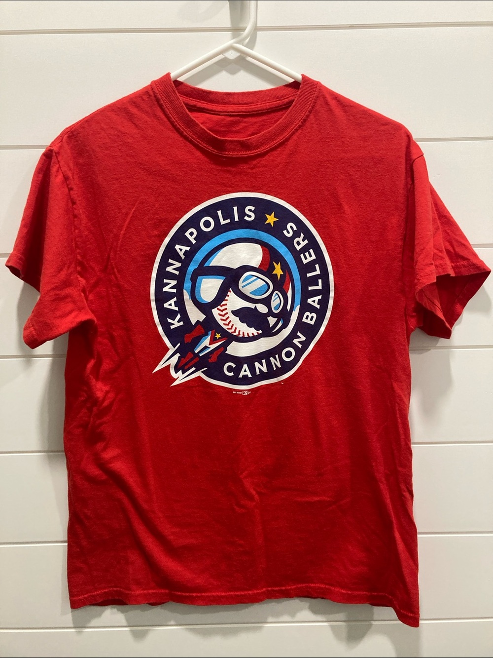 Red Graphic Short-Sleeve Tee